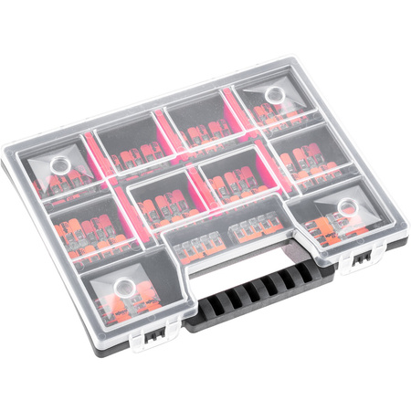 Szybkozłączki Złączki Instalacyjne WAGO Zestaw 60 sztuk - 25x 221 2x4mm + 25x 3x4mm + 10x 5x4mm