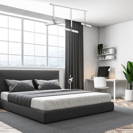 Lampa Sufitowa CASTRO Biała Chrom 3xG9 Milagro