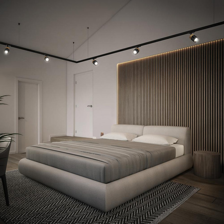 Panel LED Oprawa Podtynkowa Punktowa GU10 Oczko Spot Biały Złoty Tracklight Spot Cylinder Gold Ledvance