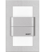 Lampa Ogrodowa Kinkiet Elewacyjny Góra-Dół DUO TANGO LED IP66 1,6W 4000K Aluminium SKOFF
