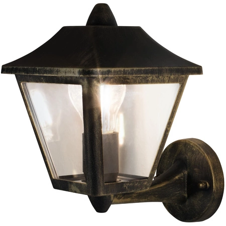 Lampa Ogrodowa Zewnętrzna Kinkiet Elewacyjny LED E27 IP44 Czarny Endura Ledvance