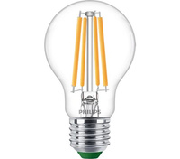 Żarówka LED E27 A60 210lm/W 4W = 60W 840lm 2700K Ciepła Filament PHILIPS Ultra Efficient