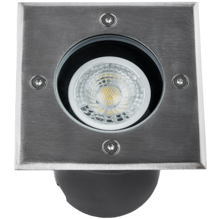 Oprawa Najazdowa Lampa Dogruntowa Wpuszczana GU10 IP65 IK09 Kwadrat CATIO 2 LUMILED