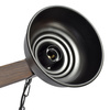 Lampa wisząca FARO 2xE27 60W Vintage Drewniana Belka MLP6242 Milagro Metal + Drewno