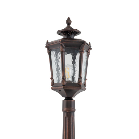 Lampa Ogrodowa Oprawa Zewnętrzna Stojąca Słupek E27 Miedziana Wodoodporna IP44 AMUR 4694 Nowodvorski