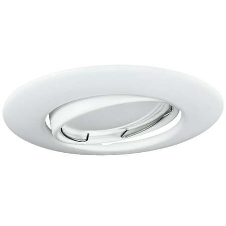 Zestaw 3x Oprawa halogenowa ruchoma GOLDLUX (Polux) okrągła biel + żarówka LED GU10 3,5W