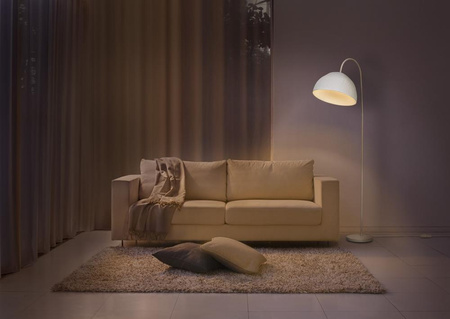 Lampa Podłogowa Oprawa Stojąca Dekoracyjna E27 Biały Ściemnialna Decor Ledvance