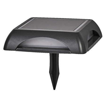 Lampa Solarna Ogrodowa Zewnętrzna Kinkiet Elewacyjny LED 1.2W 60lm 3000K IP65 Szary Endura Ledvance