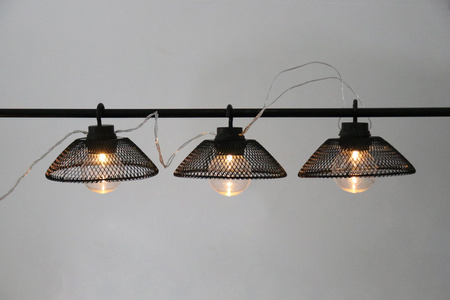 Girlanda Ogrodowa LED Bateryjna 2,1m na baterie 2xAA ASTRA GOLDLUX (Polux)