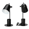 Lampka Biurkowa Oprawa Stołowa Regulowana E27 Czarna Rolig Kobi