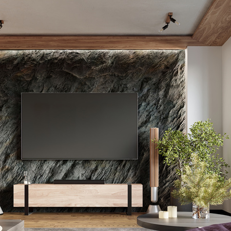 Lampa Sufitowa Oprawa Natynkowa SPOT TUBA Reflektor 3x E27 Punktowa Ruchoma Nieregularna Czarna Brązowa Nowoczesna Zuca Sollux