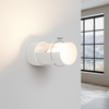 Lampa Ścienna Kinkiet 1x E27 Biała Flash Blue Sapphire SL.1676 Sollux