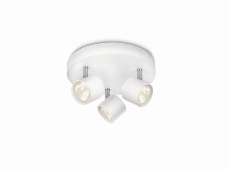 Lampa Sufitowa Reflektor LED 13.5W 1500lm 2700K Biała Star Philips