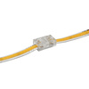 Złączka do Taśm Pasków LED COB Stała 2pin 8mm Biała Sanico Goldlux