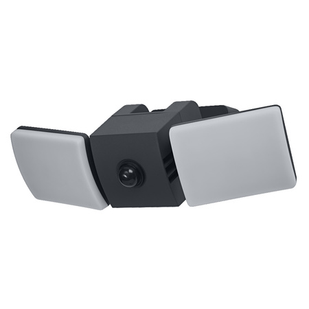 Kinkiet Ogrodowy Lampa Elewacyjna Zewnętrzna LED z Czujnikiem Ruchu i Zmierzchu 5W 535lm 3000K Ciepła Ściemnialna Szary IP54 Endura Osram