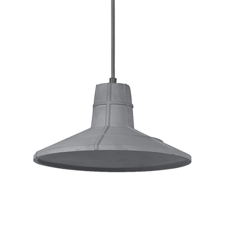 Lampa Sufitowa Wisząca Dekoracyjna E27 Zwis Szary Beton Decor Ledvance