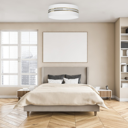 Plafon LED Lampa Sufitowa ULTIMO Biała 3xE27 Ø60cm Milagro