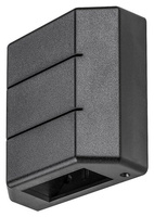 Lampa Ogrodowa LED Kinkiet Elewacyjny LIPPA 6W 3000K IP54 Góra-Dół Czarna RABALUX