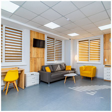 Panel LED Natynkowy 40W 4000lm 4000K 120° Neutralny Kaseton Biały 60x60cm Davro Kobi