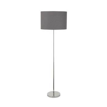 Lampa Podłogowa Stojąca E27 Szara Chrom Nowoczesna 9300 HOTEL Nowodvorski