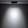 Reflektor Szynowy Lampa do Szynoprzewodów 1-fazowy LED 9W 880lm 4000K Neutralna Czarny Industrialna LVM FOCUS OUT 10646 Nowodvorski