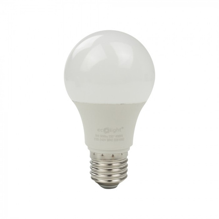 Żarówka LED A60 E27 9W 900lm 4000K Neutralna Ecolight