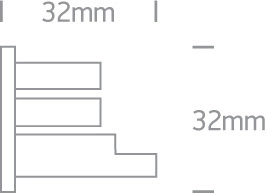 Zaślepka do szynoprzewodu czarna