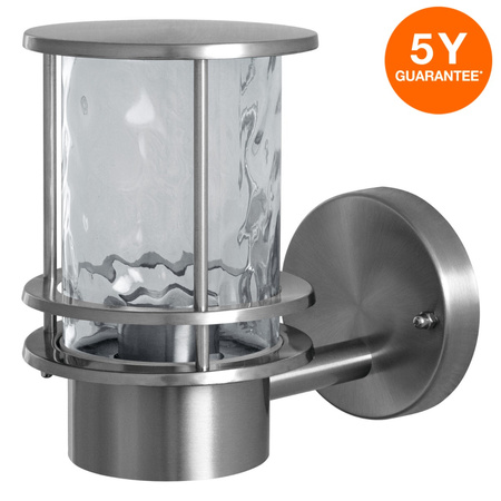 Lampa Ogrodowa Zewnętrzna Kinkiet Elewacyjny LED E27 IP44 Srebrny Endura Ledvance