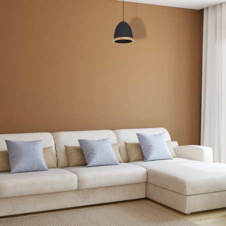 Lampa wisząca STUDIO 1xE27 Klasyczne Klosze Drewniane Wykończenie Czarna MLP8852 Milagro Metal + Drewno