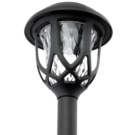 Lampa Solarna Ogrodowa LED Wbijana 5500-6000K IP44 40cm Czujnik Zmierzchu