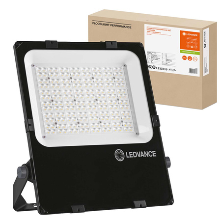 Naświetlacz LED Reflektor Zewnętrzny Lampa Ściemnialny 150W 20200lm 4000K IP66 Czarny Floodlight Ledvance