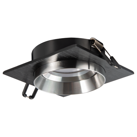 Oprawa Podtynkowa Punktowa Spot MR16 Czarna Srebrna 12V LIKA Sanico Goldlux