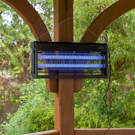 Lampa Owadobójcza Pułapka Elektryczna 120m2 na Muchy Komary Owady VAYOX