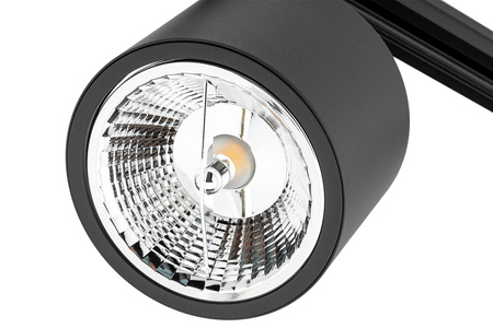 Reflektor szynowy Lampa sufitowa TONI ES111 Ruchomy czarny