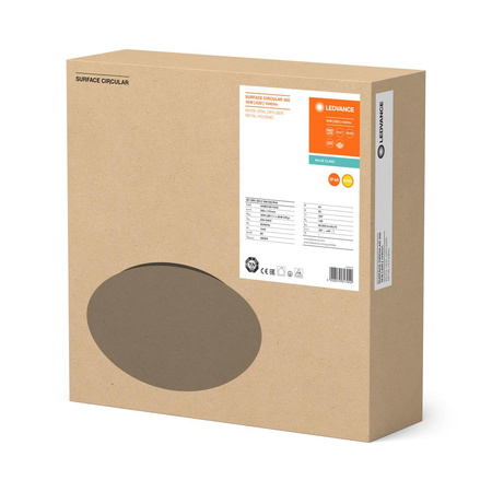 Plafon LED Lampa Sufitowa Ścienna SURFACE CIRCULAR 35 cm 18W 1440lm 3000K IP44 LEDVANCE