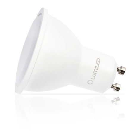 Oprawa HALOGENOWA Podtynkowa Ruchoma GU10 MR16 Kwadrat Biała CASSIO LUMILED + Żarówka LED GU10 6W = 60W 580lm Neutralna