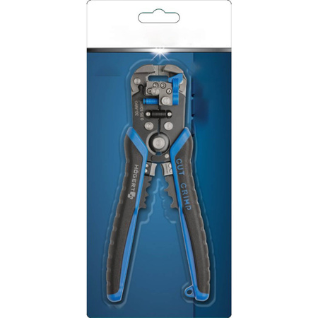 Automatyczny Ściągacz Szczypce Izolacji Przewodów Czołowy 210mm 0,05 mm? - 10 mm? Hoegert Technik