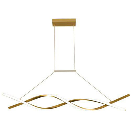 Lampa LED Sufitowa Oprawa Wisząca 33W 2150lm 4000K Neutralna Złota Kono Masterled