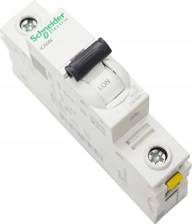 Wyłącznik Nadprądowy B16A Bezpiecznik 1P Schneider