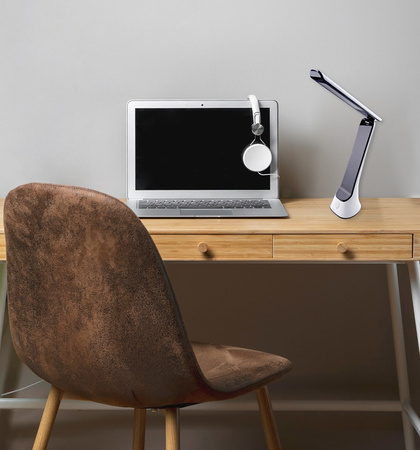 Lampka Biurkowa Stołowa LED BLADE 5W LED Biała Milagro