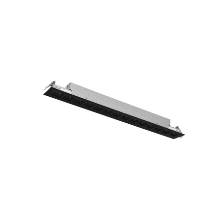 Oprawa Liniowa Lampa Sufitowa LED 28W 60cm 3050lm 4000K Neutralna 60° Podtynkowa Czarna KANLUX