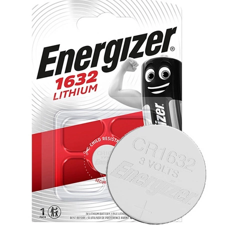 Baterie ENERGIZER DO URZĄDZEŃ ELEKTRONICZNYCH CR1632 Blister 1szt