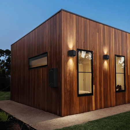 Lampa Ogrodowa Solarna Kinkiet Elewacyjny WINGS LED IP54 2W 3000K Czujnik Czarna Eko-Light