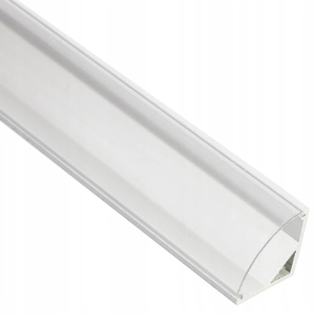 Klosz Przesłona do Profilu KM55 Przeźroczysta 2m