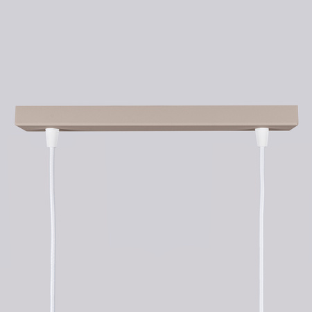 Lampa Wisząca Sufitowa 2x GU10 Aluminiowa Taupe Karbon Deep Space SL.1773 Sollux