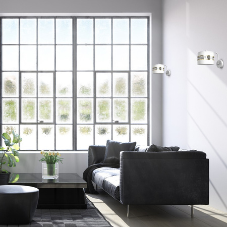 Lampa Ścienna Kinkiet ULTIMO Biała 1xE27 Milagro