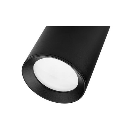 Lampa ścienna kinkiet GU10 LED ruchomy czarny Tuba Spot RITA