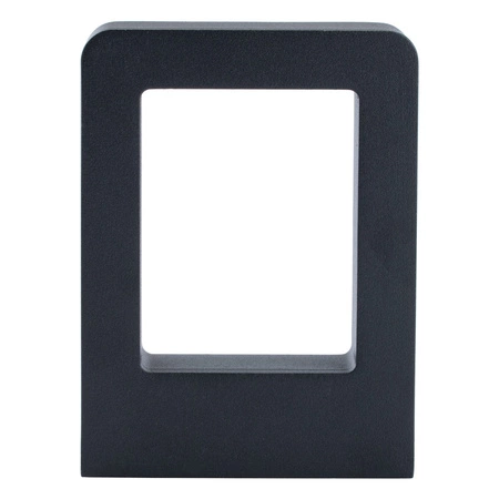 Lampa ogrodowa oprawa ELEWACYJNA KINKIET LED 6W Malta czarna