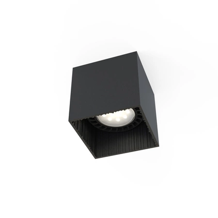 Oprawa Natynkowa Sufitowa GU10 SPOT TUBA Czarna GROOVE 7792 Nowodvorski