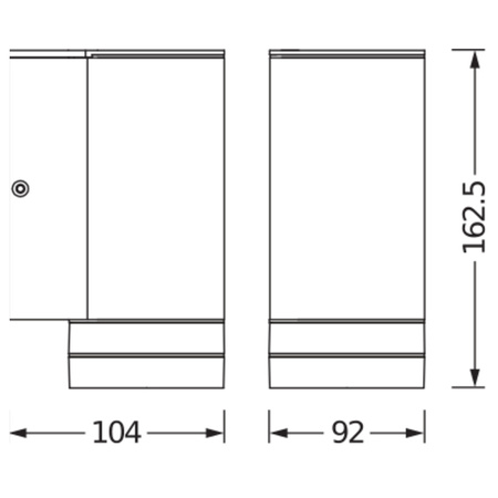 Kinkiet Ogrodowy Lampa Elewacyjna Zewnętrzna GU10 Szary IP44 Endura Osram